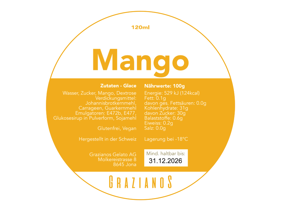 Mango Becher 120 ml (v)